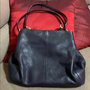 Coach black shoulder bag